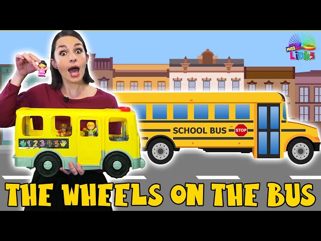 Wheels on the Bus | Nursery Rhymes and Kids Songs | Educational Videos for Children and Toddlers class=