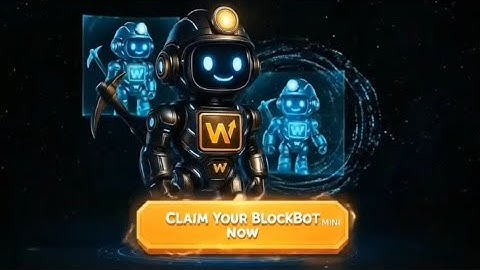 🤖 Meet BLOCKBOT mini your AI + Blockchain Robot — Limited time offer can Claim for FREE.
