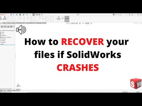 How To Recover Solidworks File After Crash