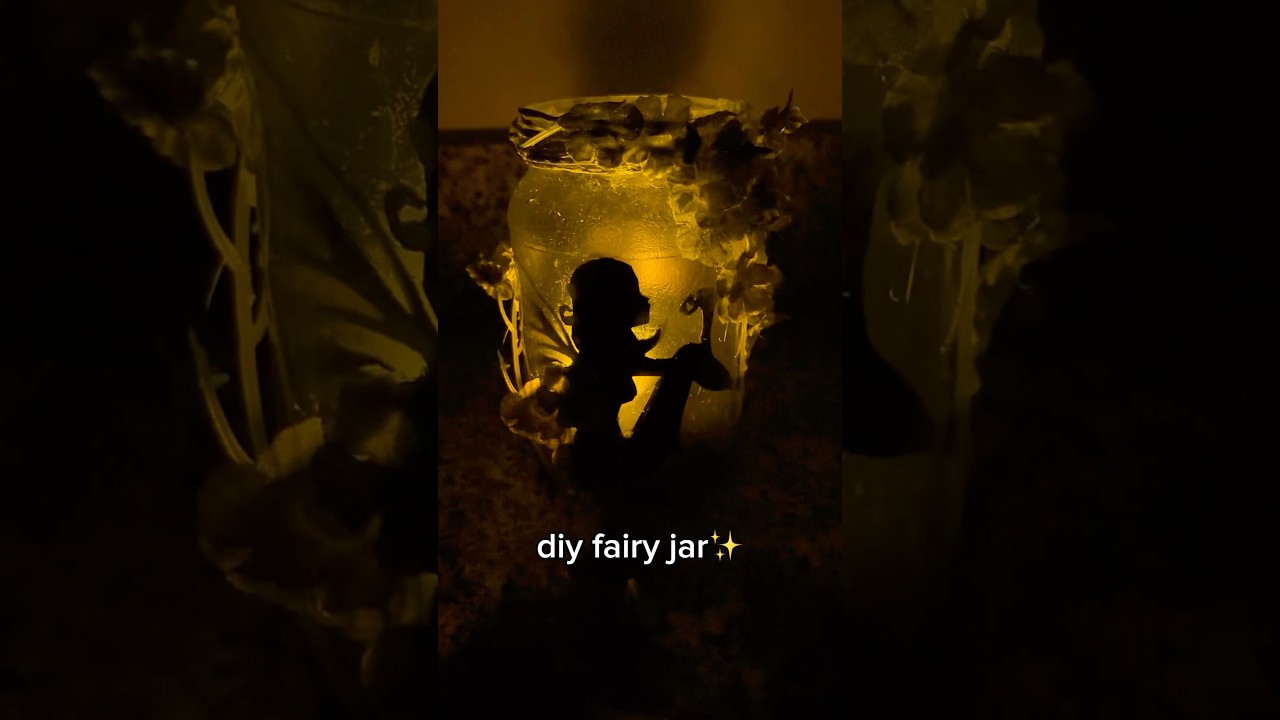 How to make a fairy jar!! Always first the process! 