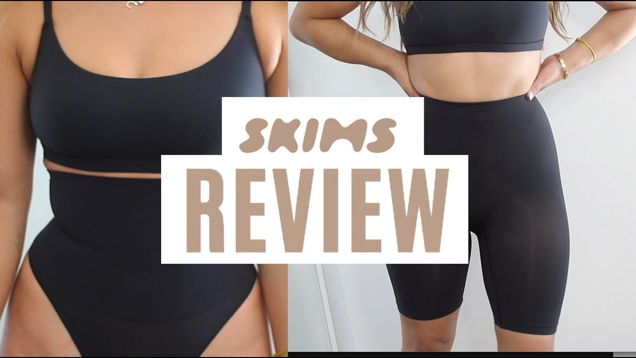 Skims sclupting shapewear thong review #skims #shapewear