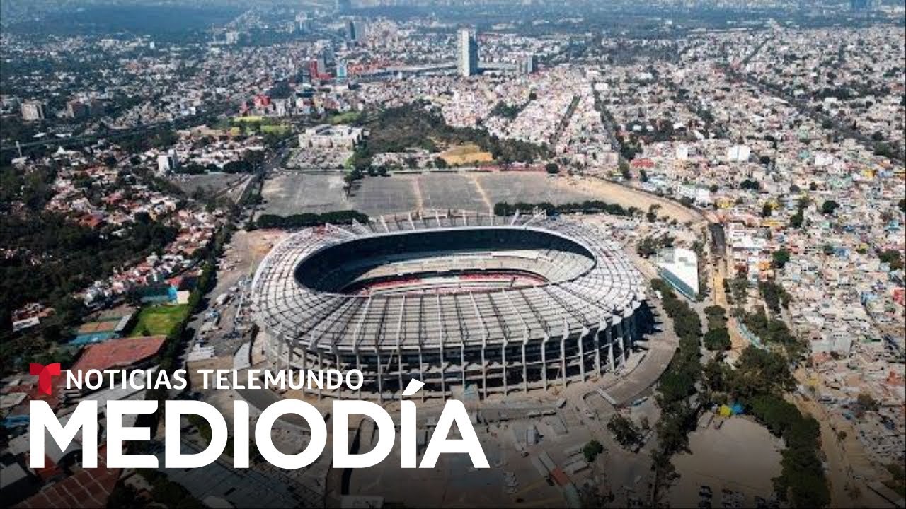 Así luce el estadio donde se inaugurará el Mundial 2026 en Ciudad de México | Noticias Telemundo