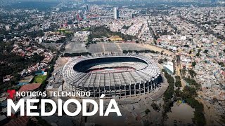 Así luce el estadio donde se inaugurará el Mundial 2026 en Ciudad de México | Noticias Telemundo
