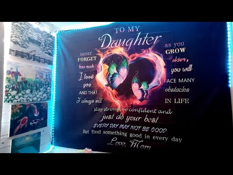A MESSAGE TO MY DAUGHTER in TAPESTRY . #unpacking #tapestry #motherslove #unboxing