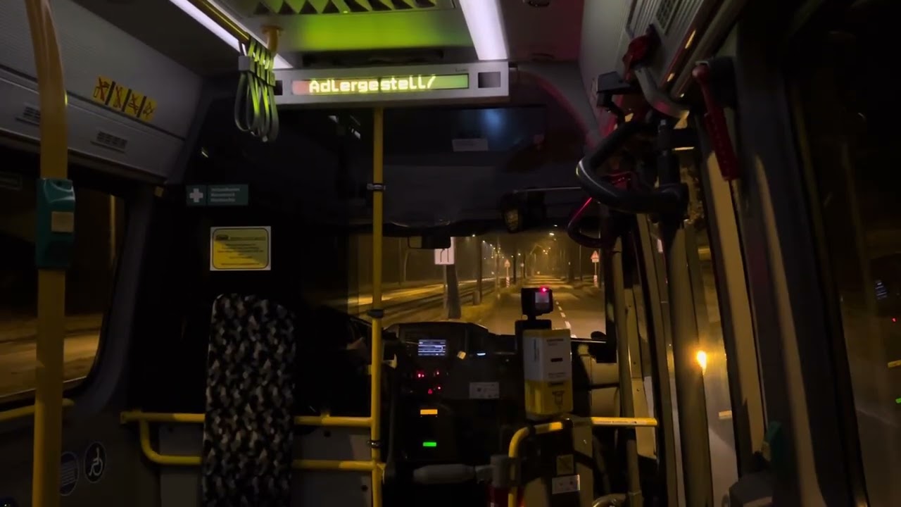 Mitfahrt: BVG Buslinie N68 im Sprinter (8712) von Alt-Schmöckwitz nach Lübbenauer Weg