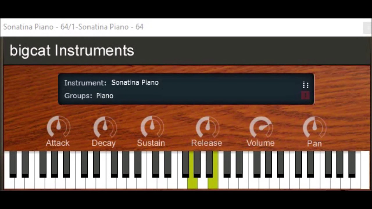 Sonatina Piano by Bigcat Instruments