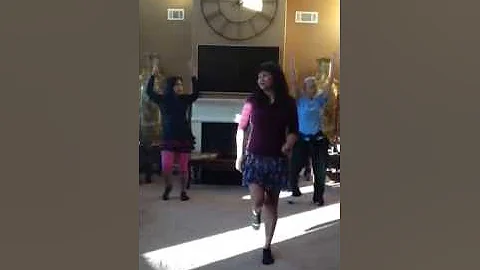 Victoria and Millette dance 1-13-2014