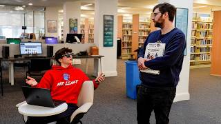 Disturbing Sounds In Library Prank