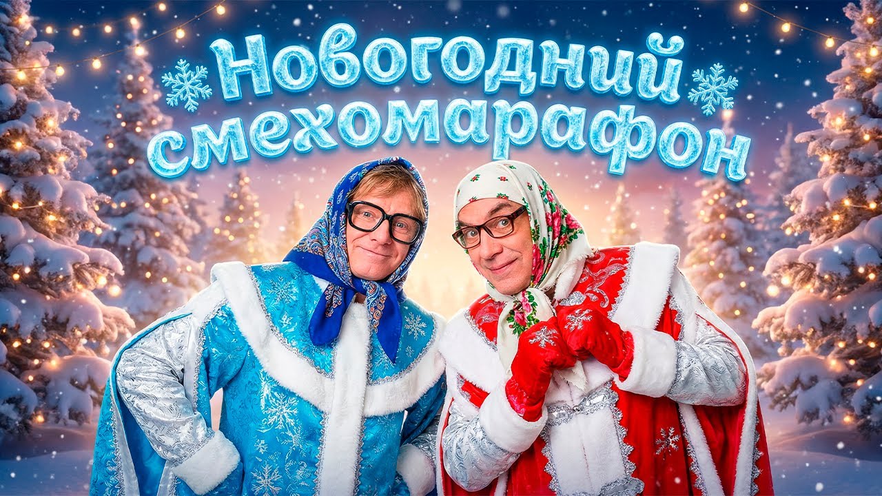 🎄😂 НОВОГОДНИЙ СМЕХОМАРАФОН 2026 — Елена Степаненко, Новые Русские Бабки и звёзды юмора! 🎭✨