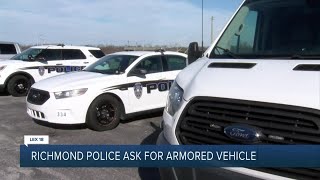 Richmond Police ask for armored vechile