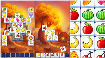 Tile Club Match Puzzle Gameplay 4, Android Games ios Walkthrough Simulator Think Brain Puzzle