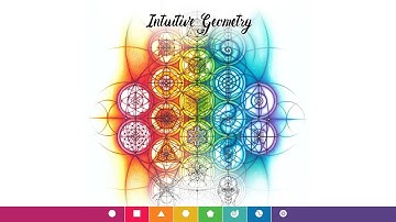 Intuitive Geometry Theme Art - Drawing with overlapping circles