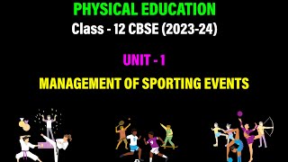 Management Of Sporting Events | Class 12 | Physical education | Golden Series | Chapter 1 | 2023-24 screenshot 5