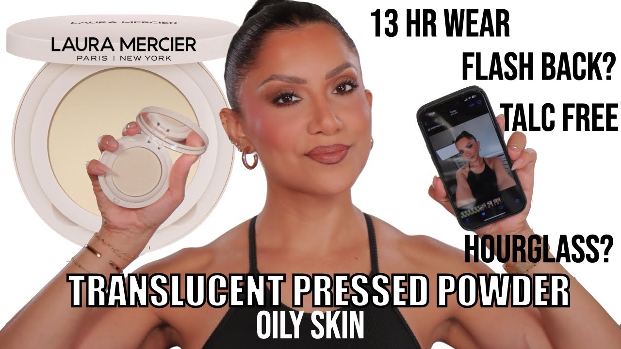 *new $52* LAURA MERCIER TALC-FREE TRANSLUCENT PRESSED SETTING POWDER  *oily skin* | MagdalineJanet