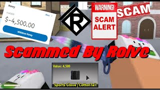 Scammed By Rolve In Counter Blox! (Easter Event)