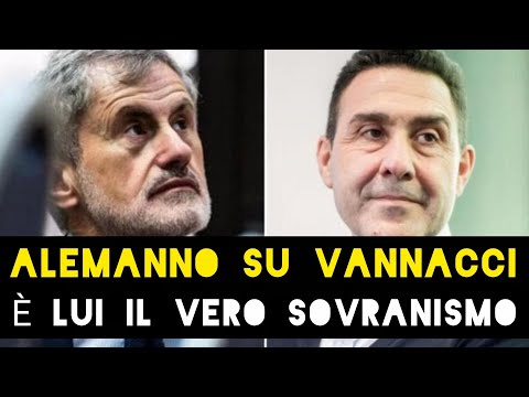 Video Alemanno:Vannacci più sovranista di Meloni e Salvini!