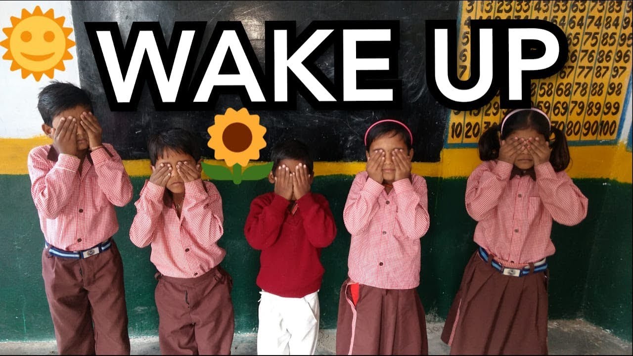Wake Up Poem Std 4 Rainbow Class 4 Poems With Action YouTube