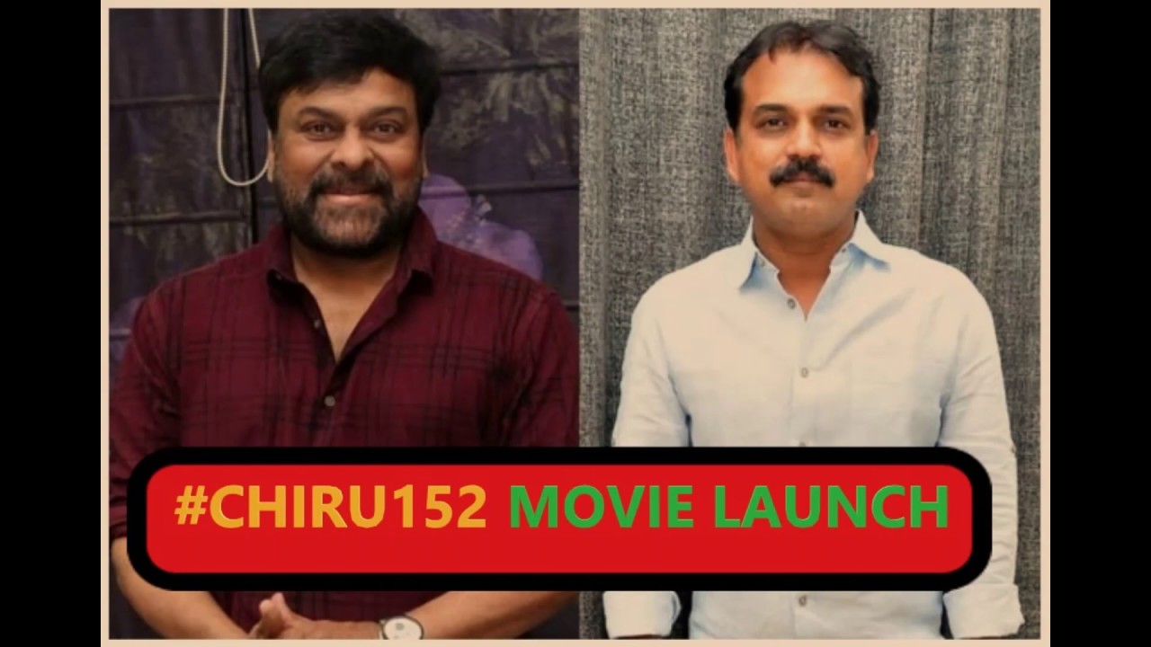 Chiru152 Movie Opening Koratala Siva/Ramcharan/Niranjan