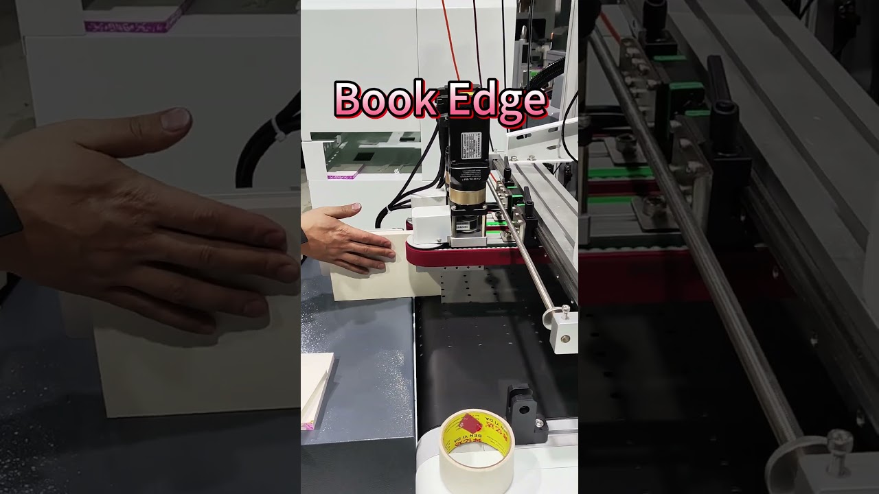 CSJ One pass digital inkjet printer for book edge printing.