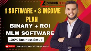Are you looking for the best MLM software with Investment, Binary, ROI, and Level Plan? #zordontech