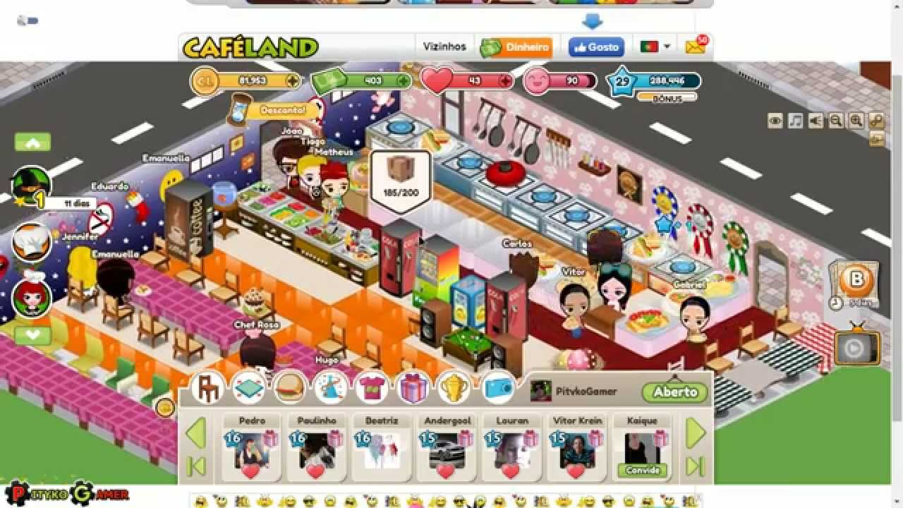Cafeland Jogo do Faceb...
