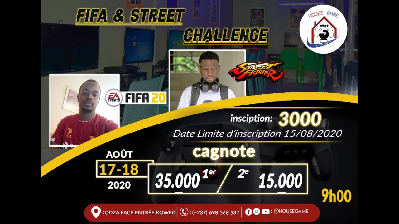 HOUSE GAME FIFA & STREET CHALLENGE YouTube