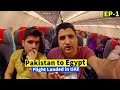 Pakistan to Egypt Flight Landed in Ras Al Khaimah - Ep-1