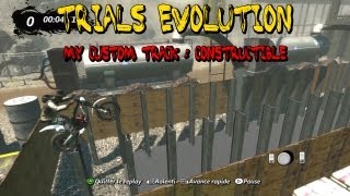 Trials Evolution - Constructible - My Custom track (ninja level 2)