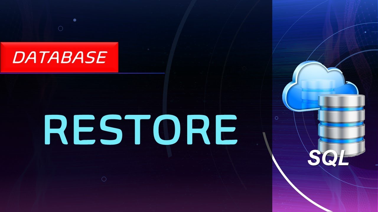 Database MySQL - 30: RESTORE - YouTube