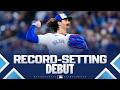 Dylan Cease sets a franchise RECORD with 12 strikeouts in his Toronto Blue Jays debut! 😳