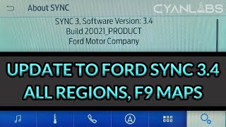 FordSyncDownloader (Automated) - Update To Sync 3.4 On Any Ford / Lincoln Car - CYANLABS