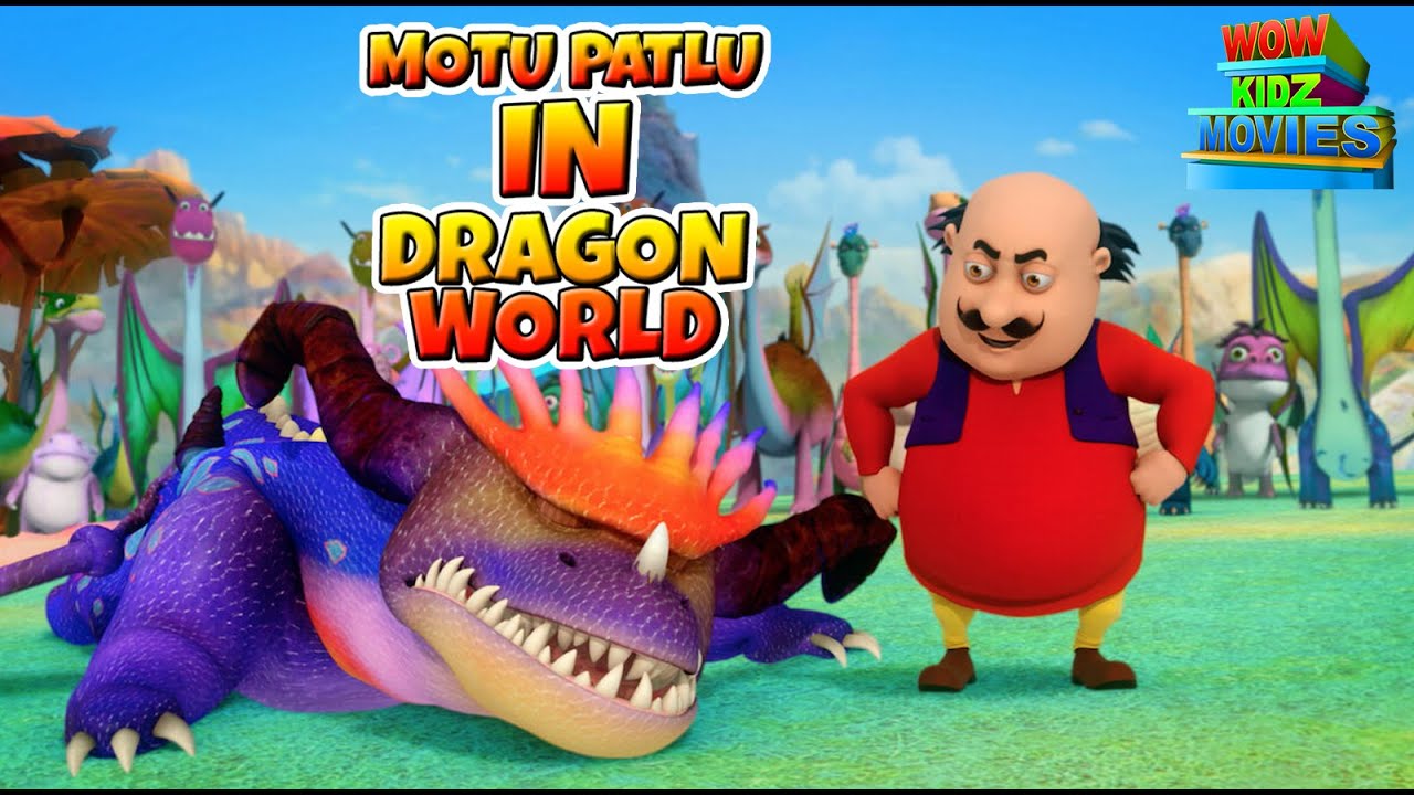 Motu Patlu  Kids Cartoon  Motu Patlu In Dragon World  Full Movie  Wow Kidz   spot