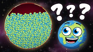 How Many Earths Fit In Jupiter? | Jupiter vs. Earth Planet Size Comparison For Kids | KLT