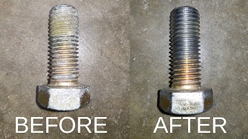 How to Clean Bolt Threads