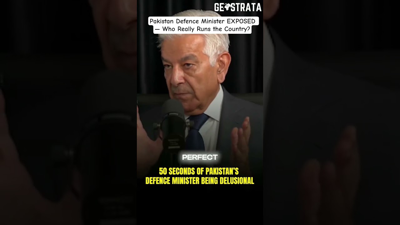 Pakistan Defence Minister EXPOSED — Who Really Runs the Country? 