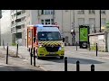 Arriver au CHU de Nantes d'un vsav des sapeurs pompiers du sdis44
