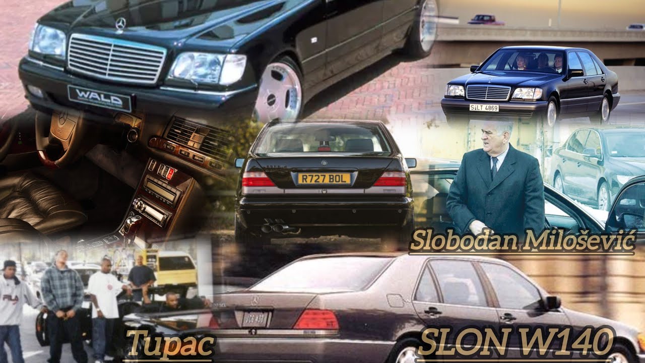 Evo zašto ga zovu Slon? Mercedes W140