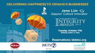 2017 BBB Integrity Awards Featuring Zappos' Culture Innovator