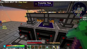 Minecraft Sky Factory 3 nether quartz automation