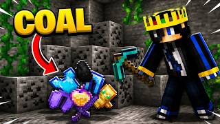 MINECRAFT BUT , COAL ORE ARE OP !! #minecraft