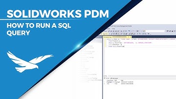 How to Run a SQL Query For SOLIDWORKS PDM