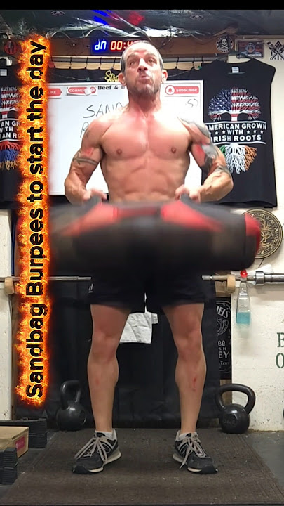 How Gen X builds a Jacked Athletic Body #muscle #workout #exercise #genx #burpees #fitness #sandbag