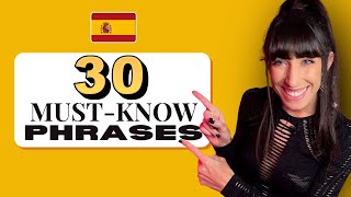 30 Essential Spanish Phrases You Need To Know by My Daily Spanish 3,376 views 13 days ago 7 minutes, 40 seconds