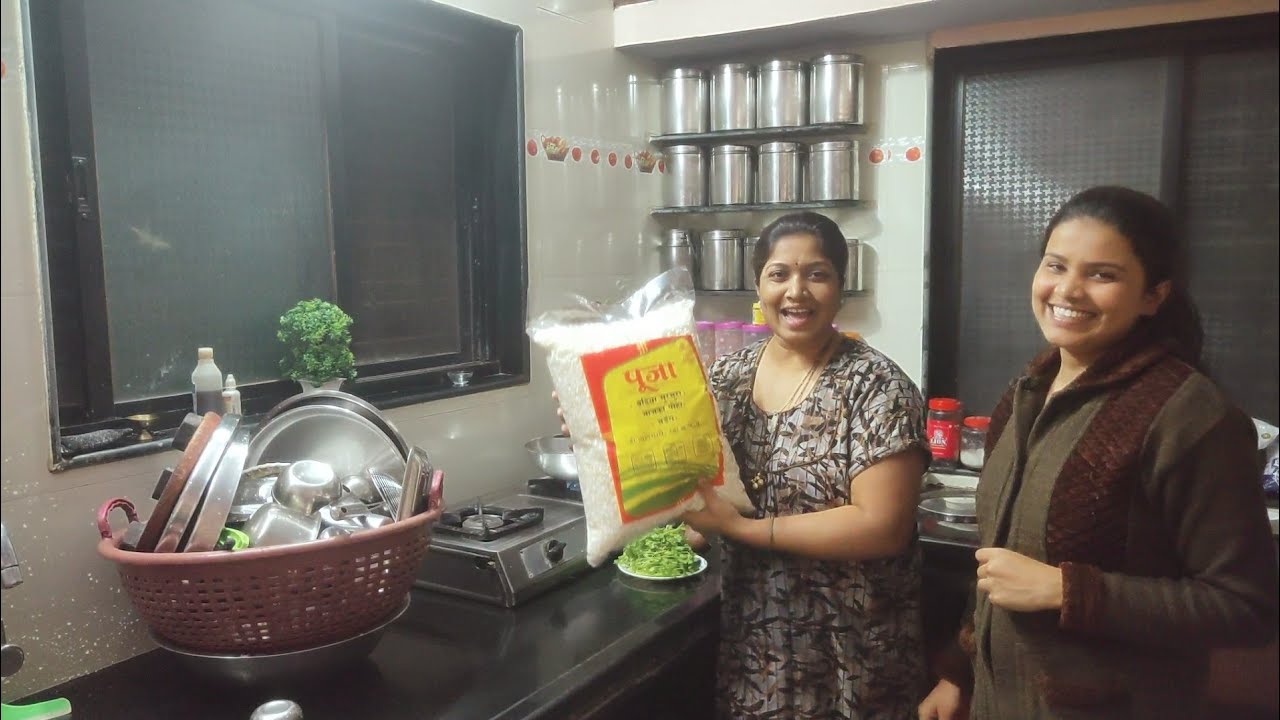 हॉस्टेलवर जाण्यासाठी पुजाची खूप सारी तयारी रात्रीचे 2वाजले..🧐hair cut केला..😍