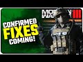 Confirmed Fixes &amp; Improvements for Launch! | (Modern Warfare III)