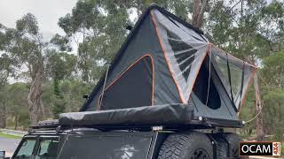 OCAM Aluminium Hardshell Tent - Rear Opening Quick Demo screenshot 5