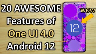 20 new & AWESOME features of One UI 4.0/Android 12 you will love (Galaxy S21 Plus) screenshot 4