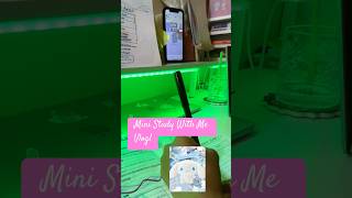 Mini Study with me Vlog!