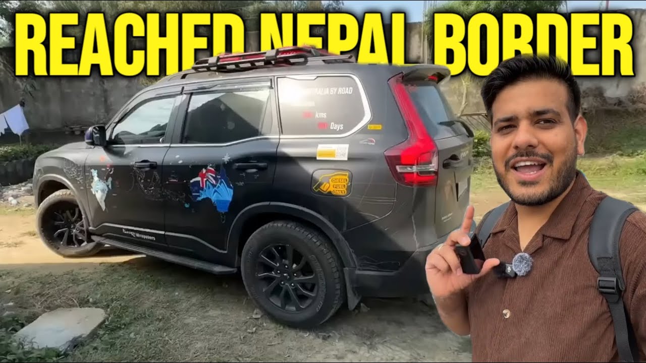 Finally Reached Nepal Border - India To Australia By Road 🇮🇳🇧🇹