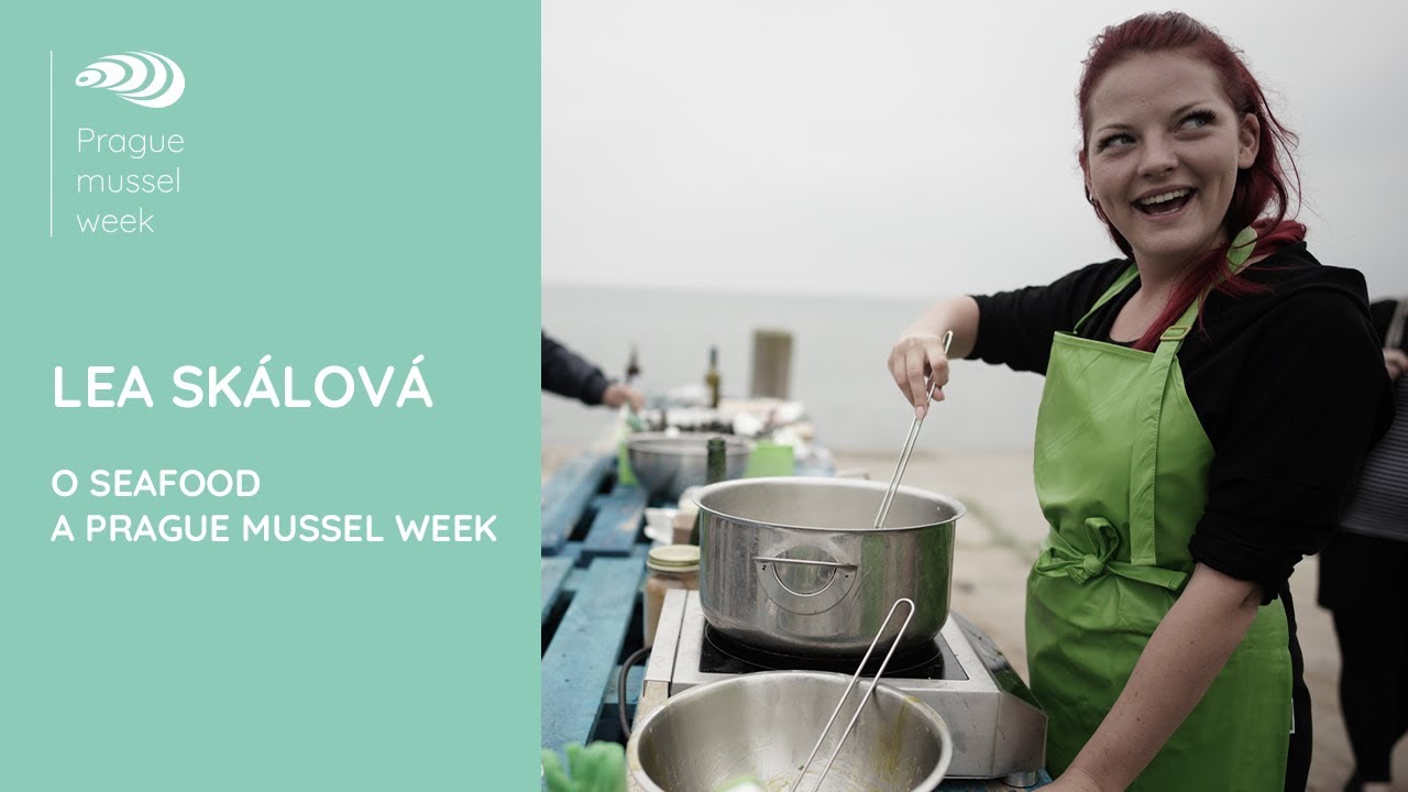 Lea Skálová o seafood a Prague mussel week YouTube